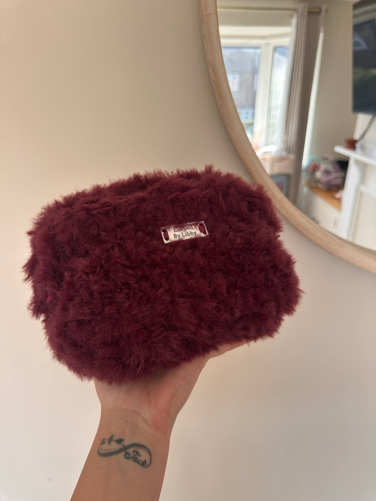 Mulled Berry Fluffy Clutch