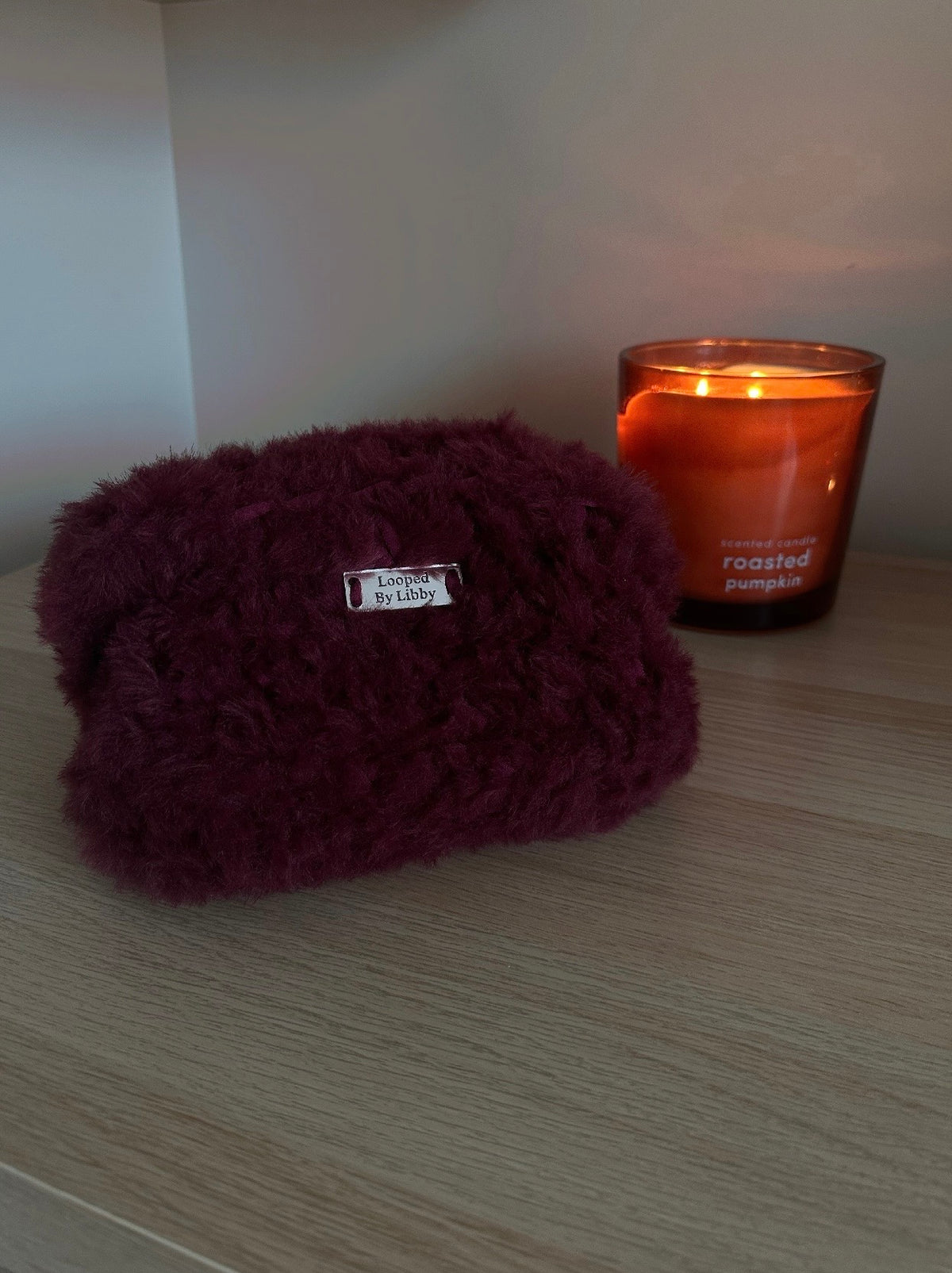 Mulled Berry Fluffy Clutch