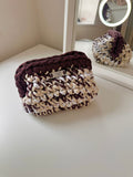 White mocha clutch